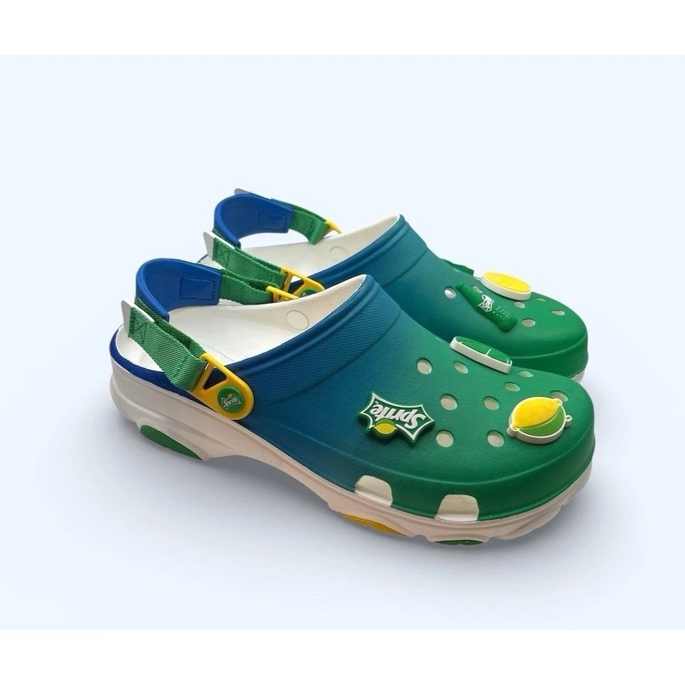 Crocs Sprite Coca-Cola All Terrain Clogs Sandals Men's Size 11 Womens 13 New